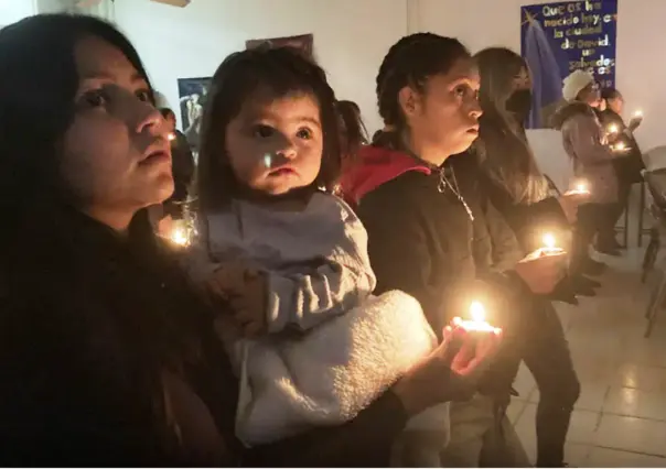Celebran migrantes varados la Navidad en albergues de la frontera