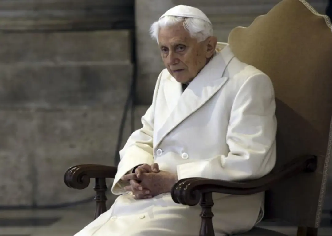 Empeora la salud del papa emérito Benedicto XVI. FOTO. AP