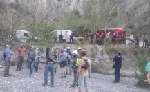 Turista alemán es rescatado al desbarrancarse en Potrero Chico
