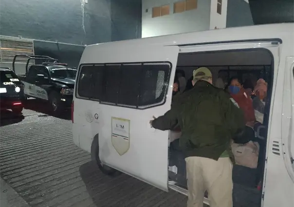 Rescatan a migrantes en García