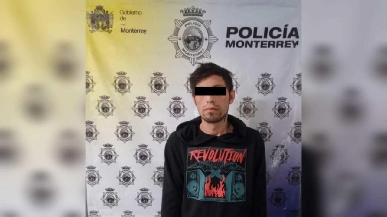 Daniel L de 30 años fue detenido por agredir a u ex pareja. FOTO: Cortesía