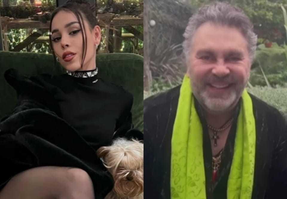 Mensajero de Paz es la canción donde participan Danna Paola y Mijares. Fotos: Instagram