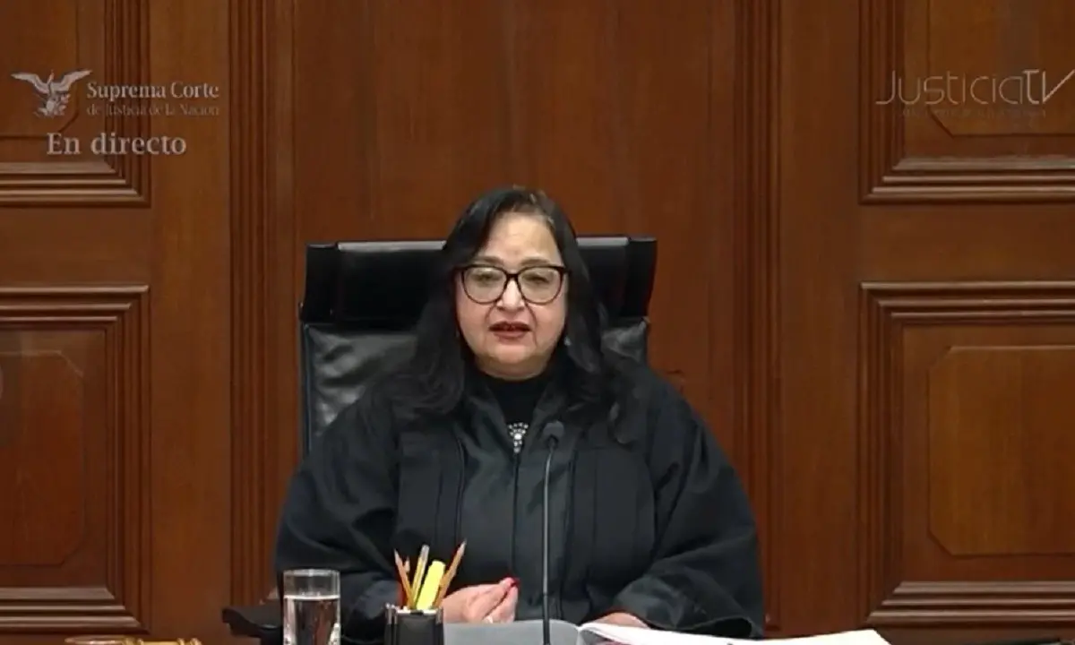 Norma Lucía Piña Hernández es la primer mujer en ocupar el cargo de presidenta de la Suprema Corte de Justicia de la Nación (SCJN). Foto: JusticiaTV