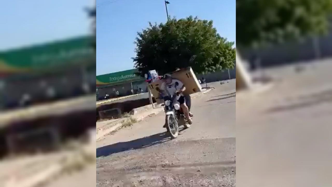 VIDEO: Registran saqueos en Culiacán tras captura de Ovidio Guzmán