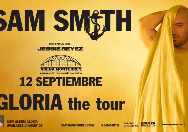 Sam Smith llegará a la Arena Monterrey con su tour Gloria
