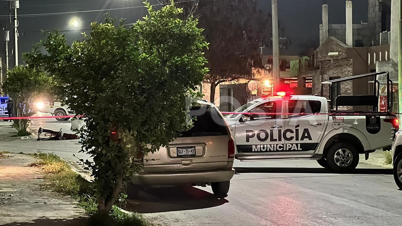 Un ciclista fue asesinado en la Colonia Colinas del Aeropuerto. Foto. Cortesía