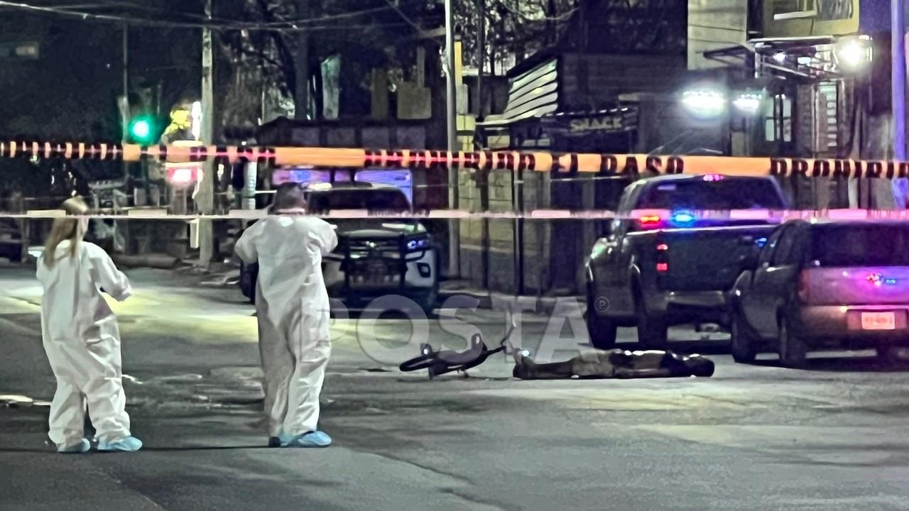 Un ciclista fue ejecutado en Guadalupe. Foto. Cortesía