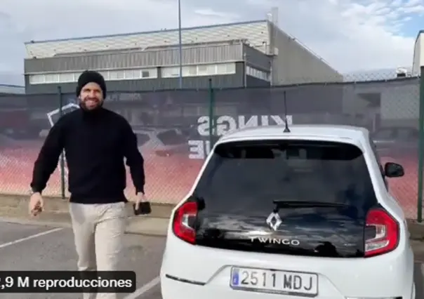 ¡Ataque futbolero! Gerard Piqué, llega a la Kings League en un TWINGO