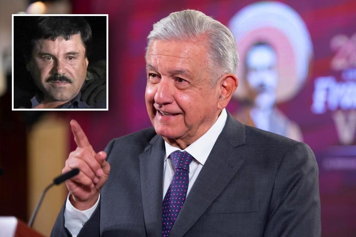 El presidente de México, Andrés Manuel López Obrador, reconoció la petición de la defensa de Joaquín “El Chapo” Guzmán para ser extraditado. FOTO: Gobierno de México
