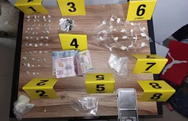 Aseguran droga y detienen a 3 sujetos tras cateos en San Nicolás y Monterrey