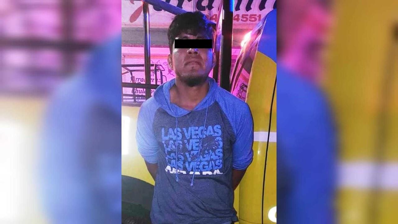 Jesús Analco fue detenido por lesionar a su hermana. FOTO: Cortesía