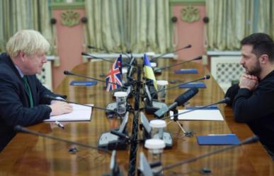 Boris Johnson viaja a Kyiv para expresar su respaldo a Zelenskyy
