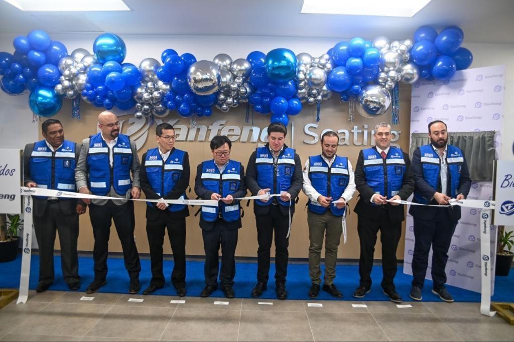 Inaugura empresa Yanfeng segunda planta en Nuevo León