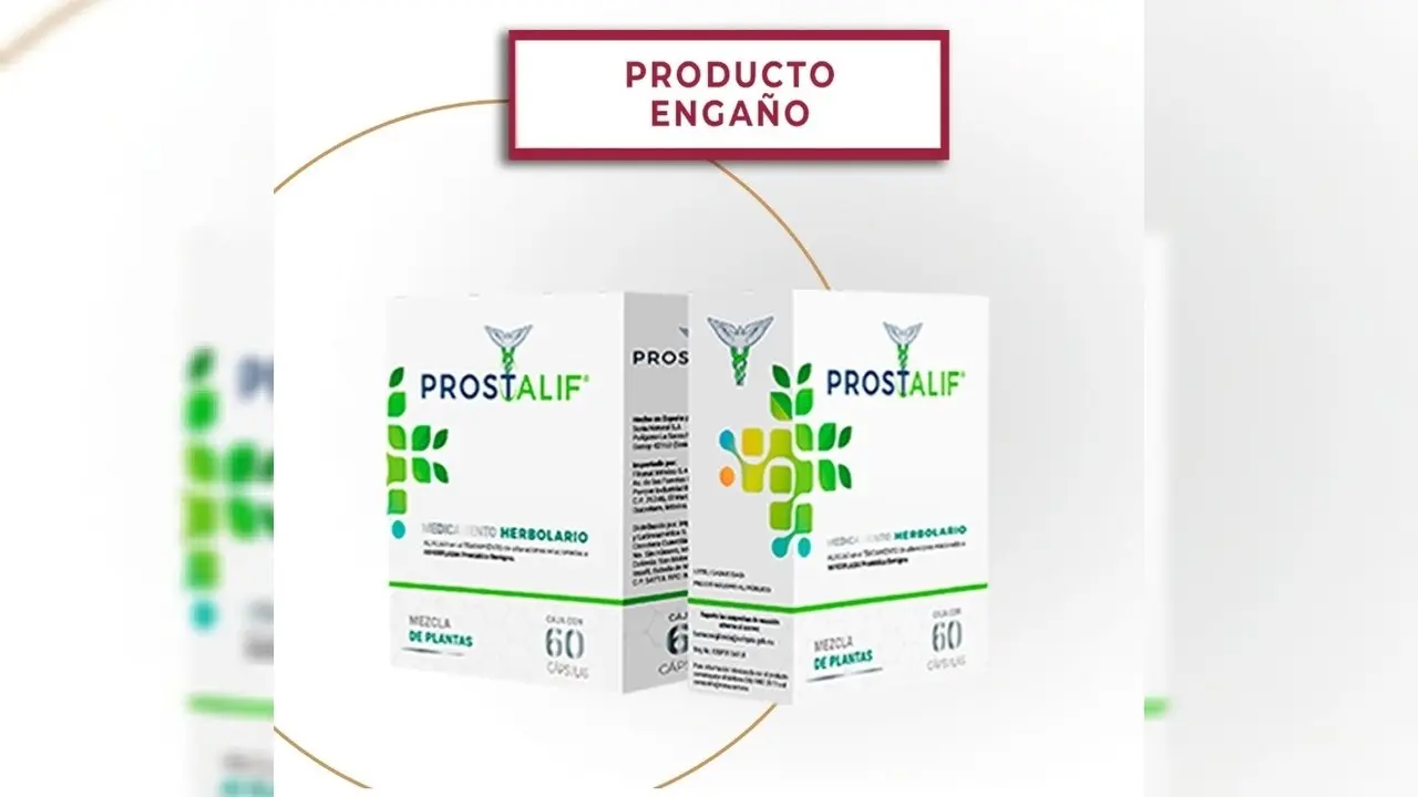 ¡OJO! Alerta Cofepris por Prostalif; no tiene registro sanitario