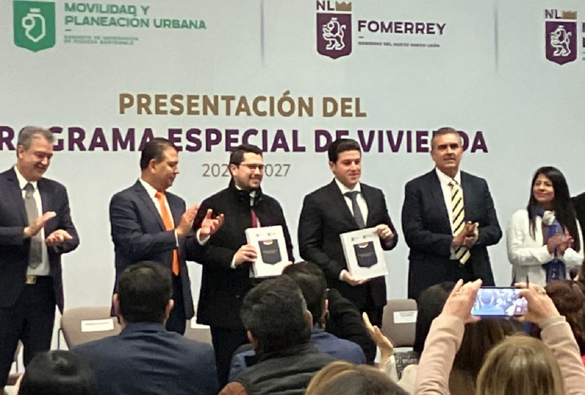El gobernador de Nuevo León, Samuel García Sepúlveda, dio a conocer que buscarán esarrollar nueve polígonos que existen en la zona metropolitana. Foto: Carolina León