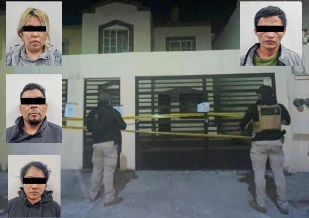 Catean casa de seguridad en Monterrey; hay cuatro detenidos