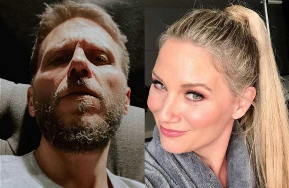 Noel Schajris y Jennifer Nettles han comenzado a tener sus sesiones en el estudio de grabación. Fotos: Instagram