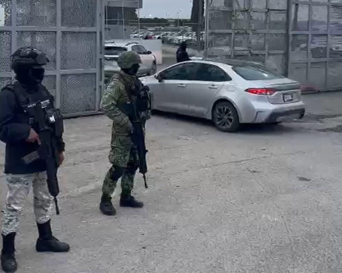 Trasciende que la segunda revisión se presentó en la sección número dos del CERESO de Apodaca. Foto: Raymundo Elizalde