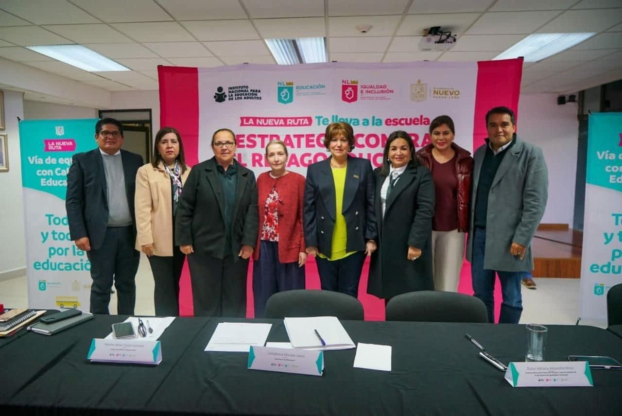 La Estrategia contra el Rezago Educativo que tiene como objetivo contribuir con la reducción del rezago educativo en la entidad. Foto: Facebook Protección Social y Oportunidades NL