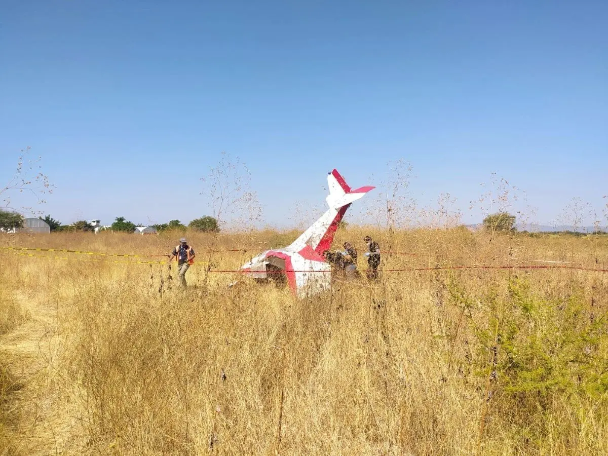 Caída de avioneta en Morelos deja dos muertos. Foto: Facebook