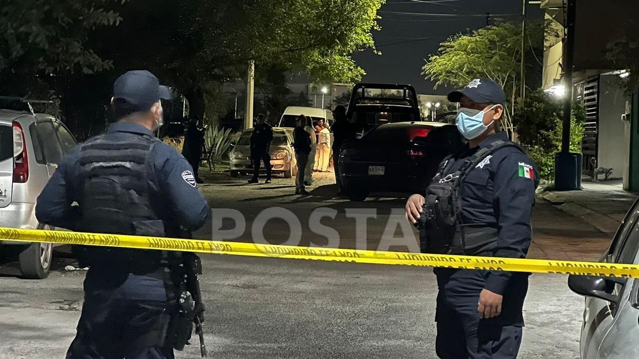 Ataque armado deja triple ejecución en Apodaca. Foto. Raymundo Elizalde