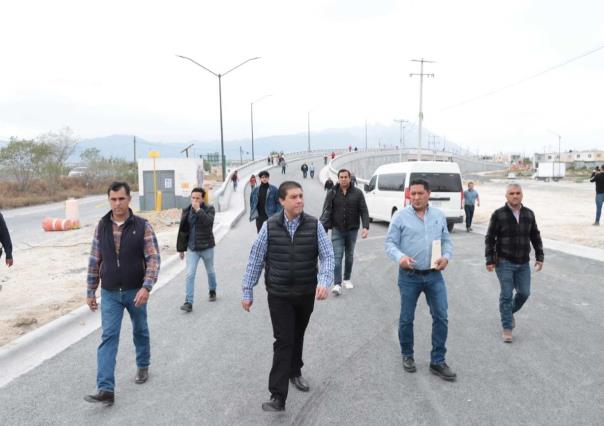 "Puente Loco" presenta 90% de avance: Francisco Treviño