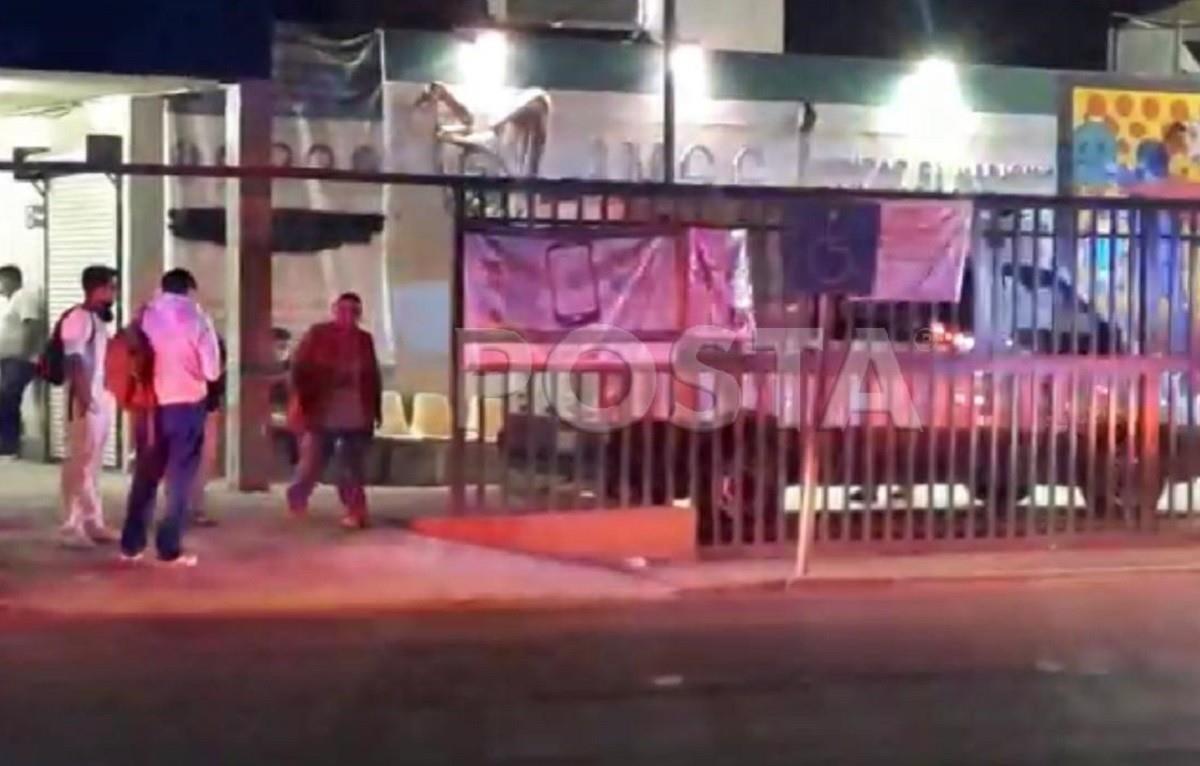 La víctima fue identificada como Melanie Fernanda Collado López, de 19 años de edad. Foto: Raymundo Elizalde