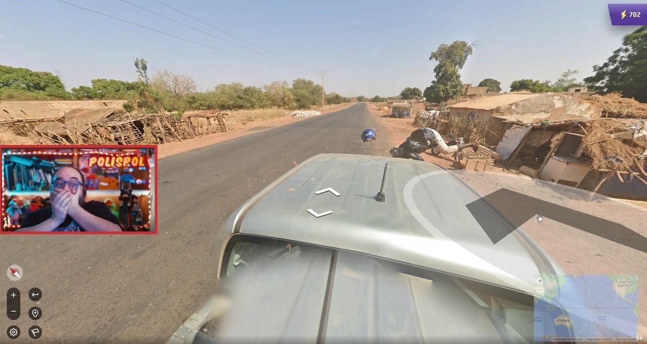 Según los datos de Google corresponderían las imágenes fueron captadas en diciembre de 2021 en Tambacounda, Senegal. Foto: Twitter/ @polispol