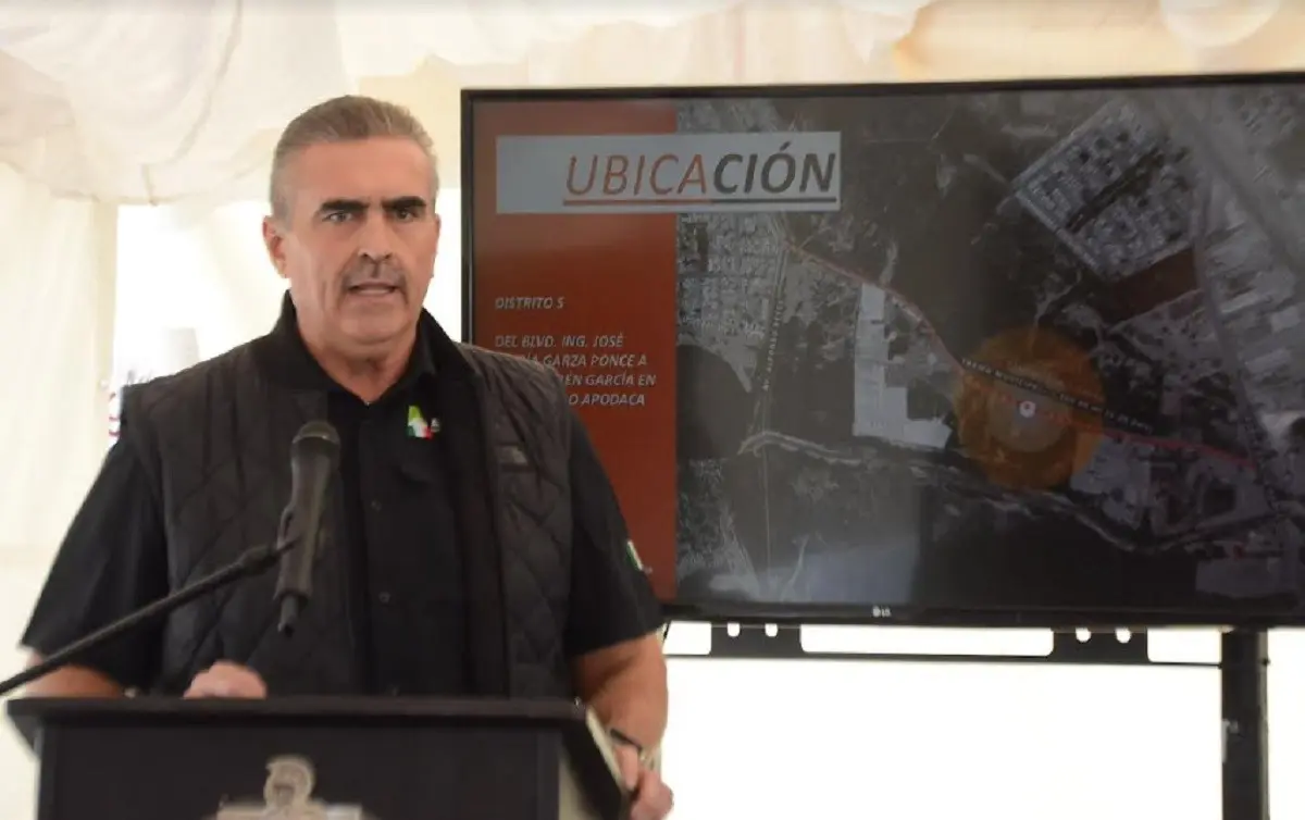 Arranca construcción de la avenida Jesús Rafael García Garza en Apodaca