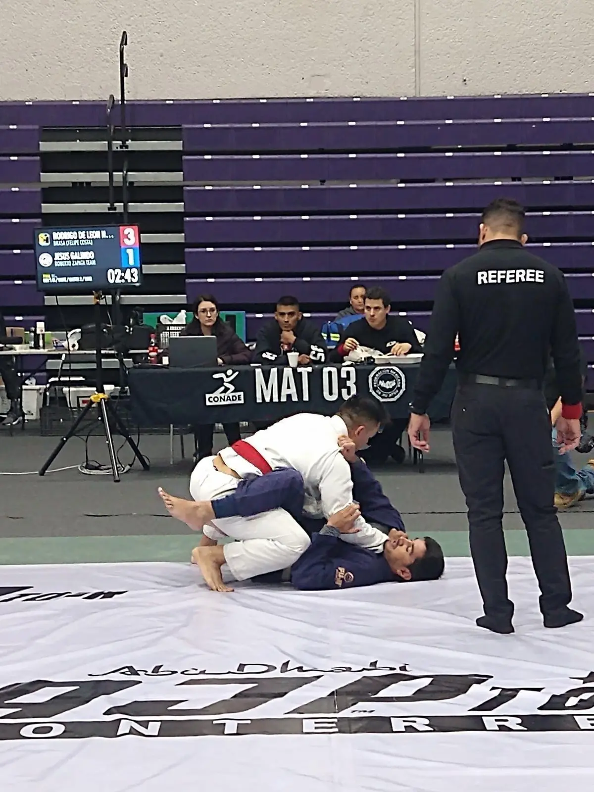 Gana Fuerza Civil medalla de oro en Torneo Internacional de Jiu Jitsu