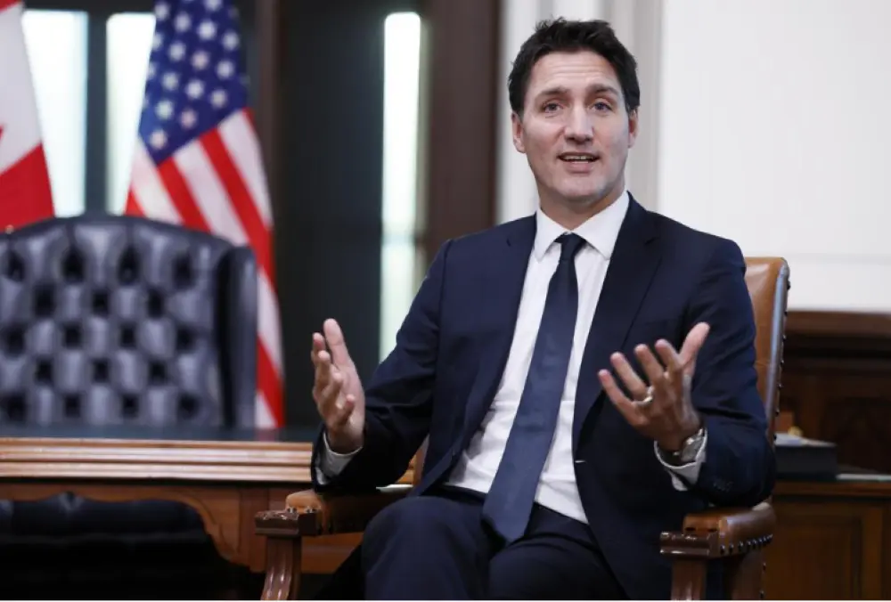 El primer ministro canadiense, Justin Trudeau. Foto: AP