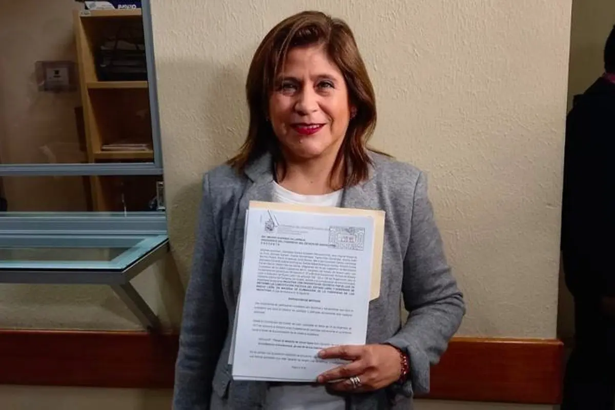 Sandra Pamanes presentó una iniciativa de reforma. Foto: Armando Galicia