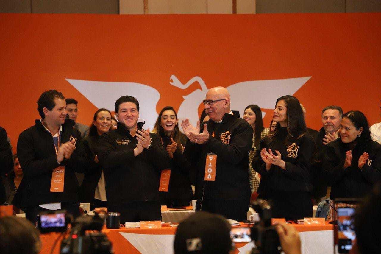 En voz del coordinador, Dante Delgado se manifestó el apoyo total para que el mandatario estatal continúe con los proyectos que se necesitan para impulsar. Foto: Cortesía.-