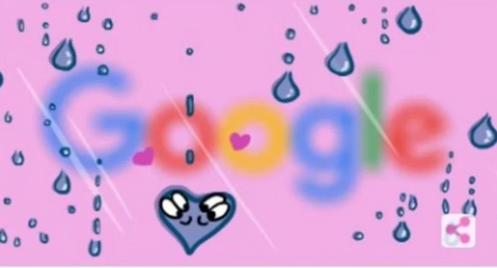 Google tiene un diseño interactivo este 14 de febrero por el Día de los Enamorados. Foto. Captura de Imagen