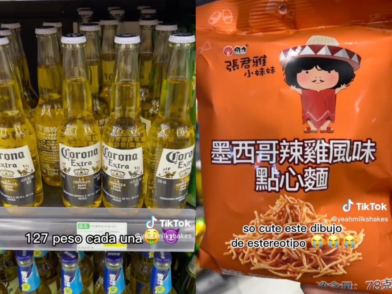 VIDEO: ¡Coronas carísimas y papas sabor mexicano! Esto venden en super en China