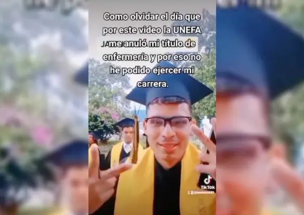 VIDEO: Hace broma en Tiktok y universidad le invalida título profesional