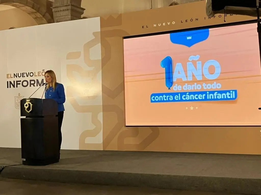 La secretaria de Salud de Nuevo León, Alma Rosa Marroquín, dio a conocer que el pasado mes de enero se registraron 55 muertes por cáncer infantil. Foto: Carolina León