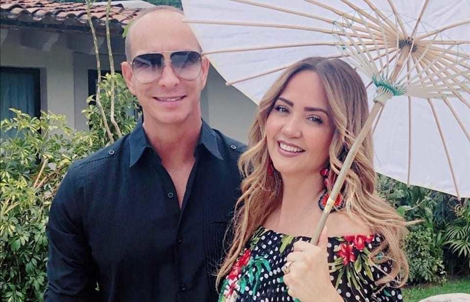 Andrea Legarreta y Erik Rubín anunciaron ayer su separación. Foto: Instagram