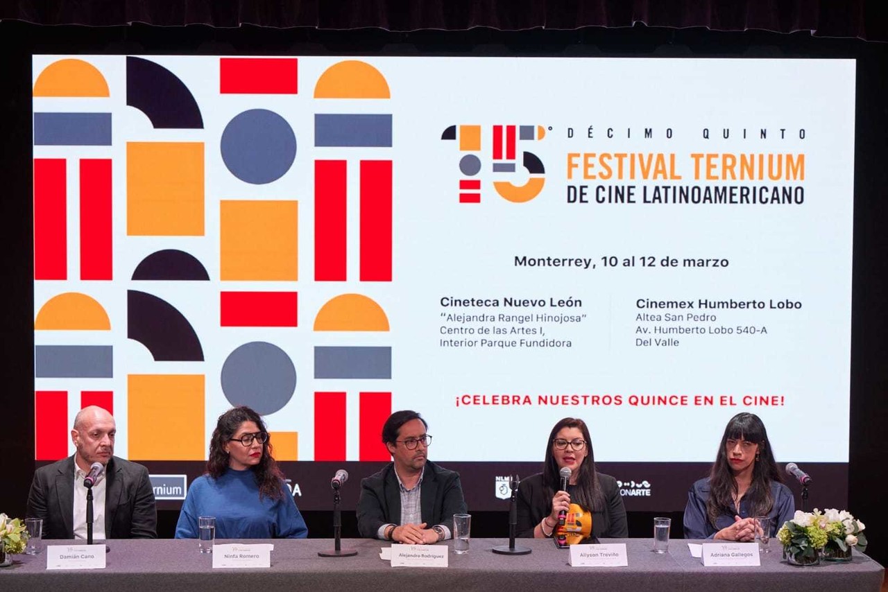 Realizan el XV aniversario del Festival Ternium de Cine latino en Monterrey