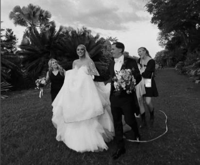 Guaynaa y Lele Pons ya son marido y mujer