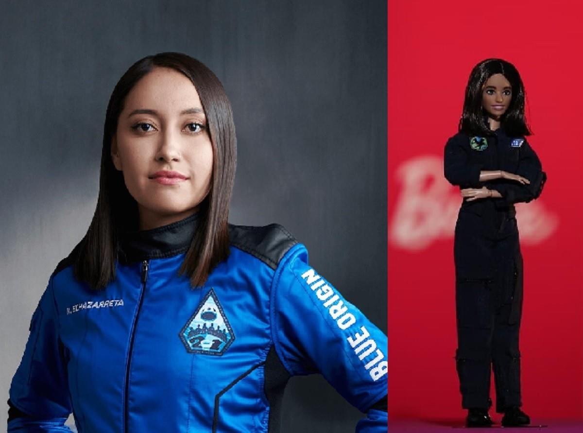 La compañía Mattel lanzará una muñeca Barbie en reconocimiento a Katya Echazarreta, primera mujer mexicana en viajar al espacio exterior. Foto: Twitter @AyuntamientoZum