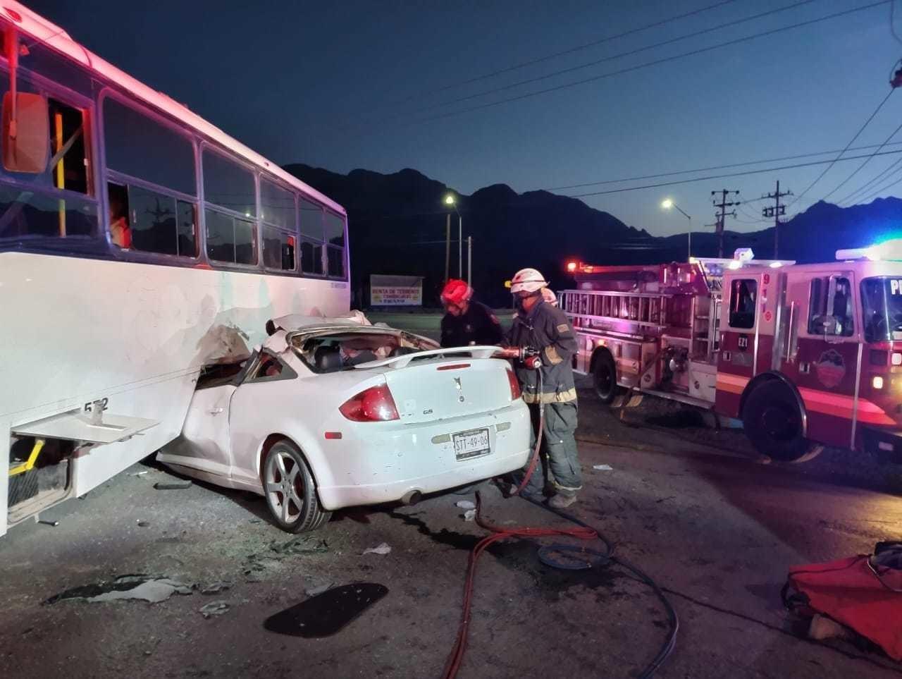 Choque deja un muerto y 3 lesionados en García