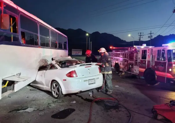 Choque deja un muerto y 3 lesionados en García