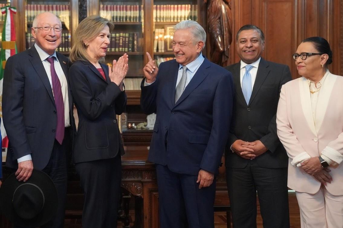 El presidente mexicano, Andrés Manuel López Obrador, negó el jueves 9 de marzo de 2023 que en México se produzca y consuma fentanilo y señaló que es un problema que Estados Unidos debe atender.