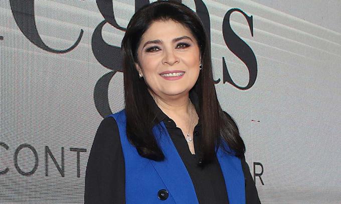 Victoria Ruffo lamentó que su hijo José Eduardo, quien se encuentra fuera del país, no haya podido despedirse de su abuela. Foto. Especial