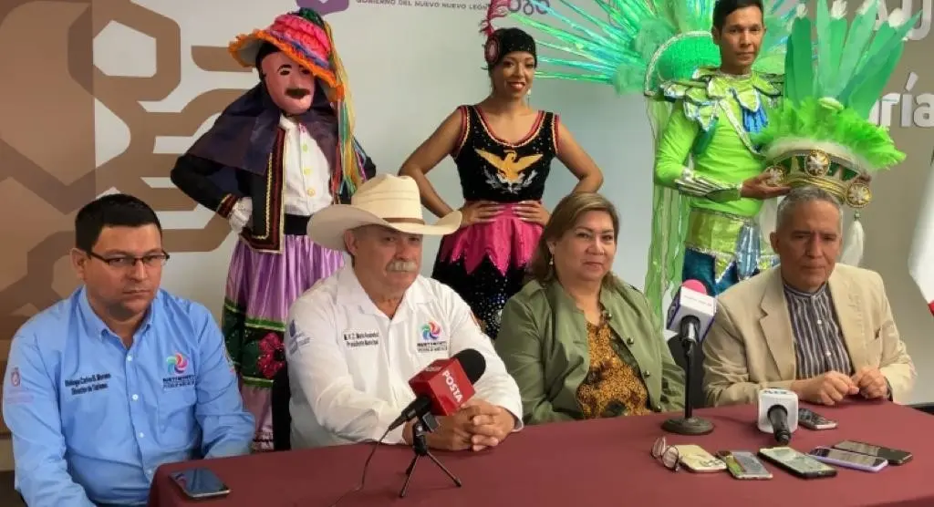 Autoridades anuncian la cuarta edición del Carnaval San Miguel de Bustamante. Foto. Armando Galicia