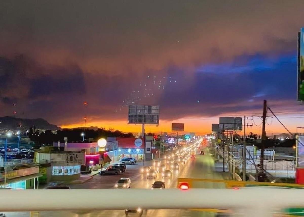 Un presunto avistamiento de ovnis fue compartido por segunda ocasión por FC Juárez en sus redes sociales. Foto: Facebook FC Juárez