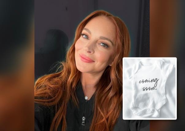 Anuncia Lindsay Lohan que espera su primer bebé