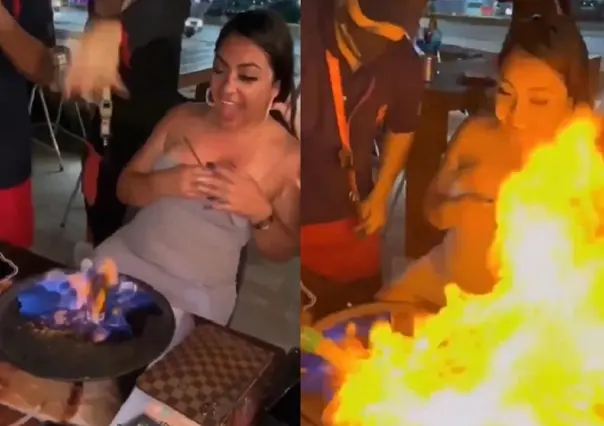 Festejo inolvidable: Cumpleañera y amiga reciben flamazo