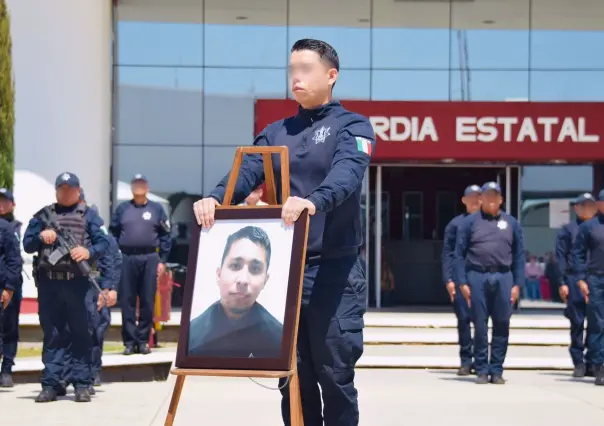 Despiden a elemento de la Guardia Estatal tras fallecer en Tamaulipas